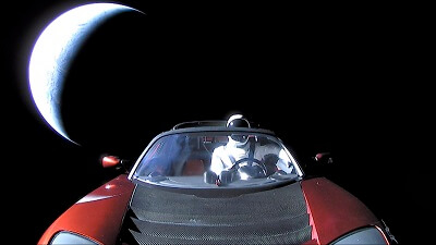 Elon Musk's Tesla Roadster