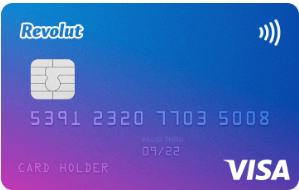 Revolut Visa debit card