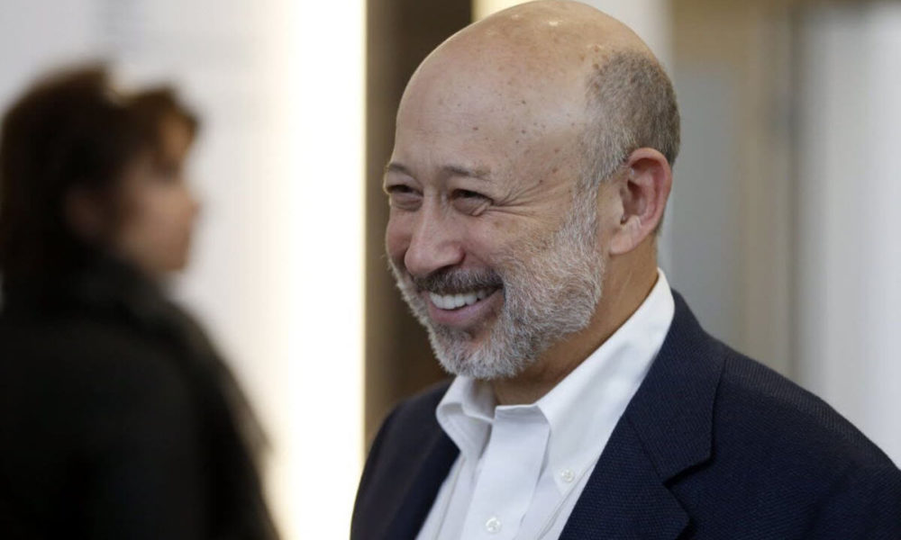 Blankfein was very skeptical of crypto in the past.