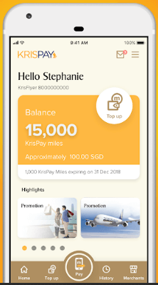 KrisPay Blockchain Digital Wallet