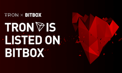 TRON [TRX] is now available on BITBOX Crypto Exchange