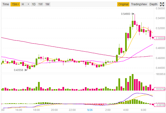 Ripple price prediction and technical analysis 26th September 2018