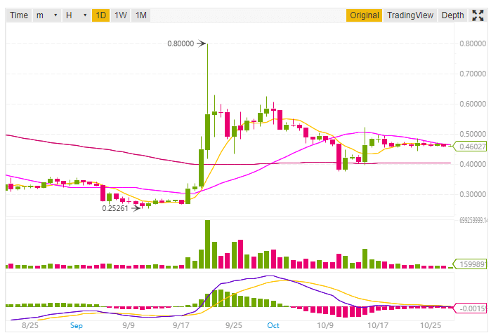 Ripple price prediction and technical analysis 28th October 2018