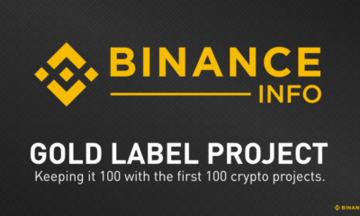 TRON among the first 100 crypto projects under Binance Info Gold Label Project