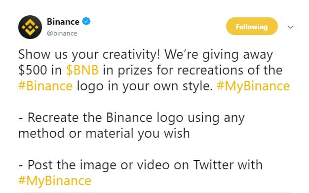 MyBinance Contest