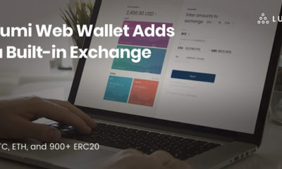Lumi Web Wallet Adds a Built-in Exchange