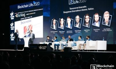 Blockchain Life 2020 Forum in Moscow, Russia