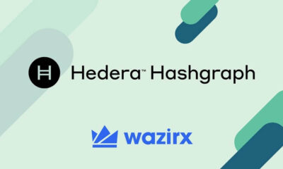 WazirX lits Hedera Hashgraph