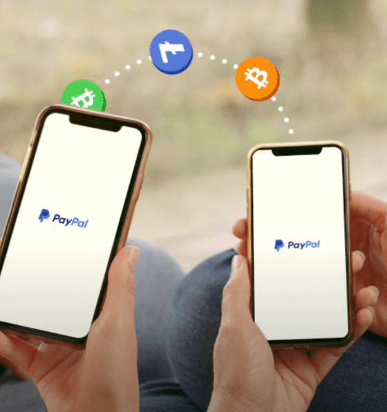 PayPal crypto transfer